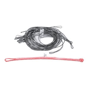 Front Bridle Evo left/red (SS22-SS24) - Duotone_Kiteboarding_Front-Bridle-Evo-left/red-(SS22-SS24)_Product-Pictures_1